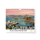 XL 2024 Kalender - Jaarkalender - Rio de Janeiro