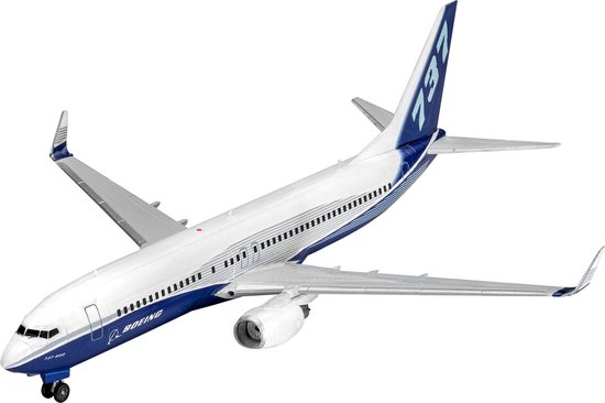 1:288 Revell 63809 Boeing 737-800 Vliegtuig - Model Set Plastic Modelbouwpakket