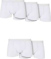 Urban Classics - Solid Organic Cotton 5-pack Boxershorts set - 5XL - Wit