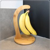 OTIX Bananenhouder - Bananenhaak - Bamboe - Bananenhanger