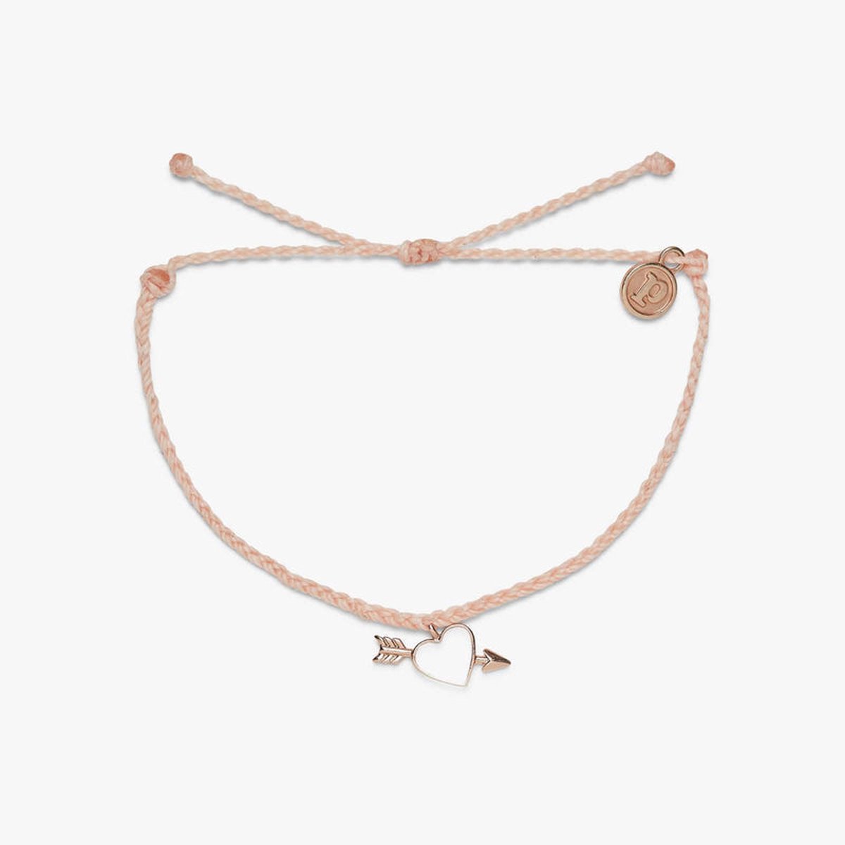 Pura Vida - Lovestruck Rose Gold Charm Armband