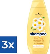 Schwarzkopf Shampoo 400ml Elke dag - Voordeelverpakking 3 stuks