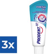 Prodent Freshgel - Tandpasta - 75 ml - Voordeelverpakking 3 stuks