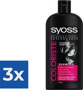 Syoss Shampoo Color Protect - 1 stuk - Voordeelverpakking 3 stuks