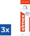 Elmex Tandpasta Anti-Caries - 75 ml - Voordeelverpakking 3 stuks