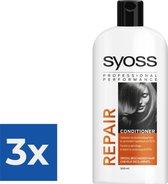 Syoss Conditioner Repair Therapy - Voordeelverpakking 3 stuks