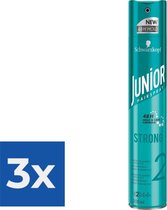 Junior Hair Spray Strong 300 ml - Pack économique 3 pièces