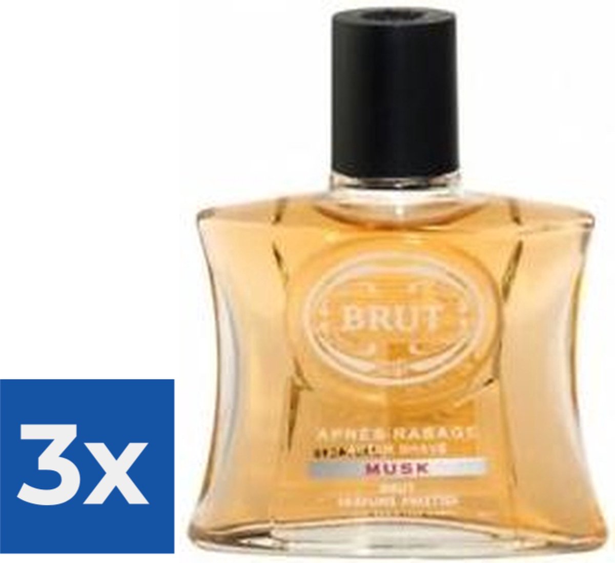 Brut Musk - 100 ml - Aftershave Lotion - Voordeelverpakking 3 stuks