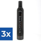 Schwarzkopf Professional - Silhouette Super Hold Mousse - 500 ml - Pack économique 3 pièces