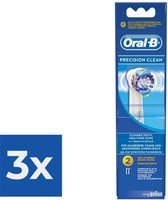 Oral-B Precision Clean Opzetborstels - 2 stuks - Voordeelverpakking 3 stuks