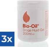 Gel Peau Sèche Bio Oil - 200 ml - Pack économique 3 pièces