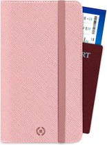 Celly - Venere Passport Case - Roze