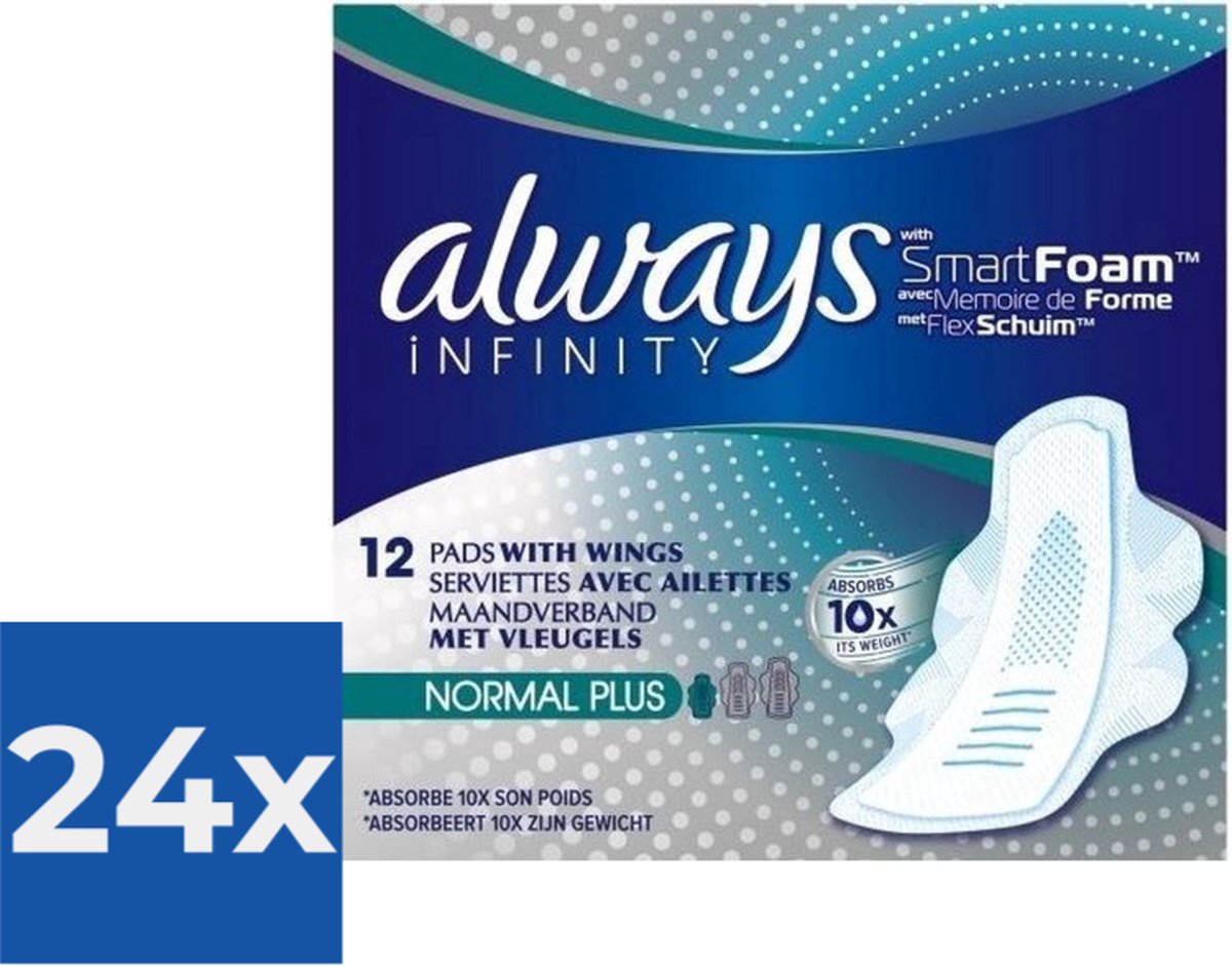 Always Maandverband - Infinity Normal - Voordeelverpakking 24 stuks