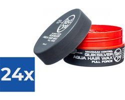 Red One Quicksilver Aqua Hair Wax 150ml - Voordeelverpakking 24 stuks