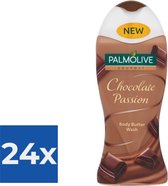 Palmolive Douchegel - Chocolate Passion 250 ml - Voordeelverpakking 24 stuks