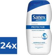 Sanex Dermo Protector Douchegel 500 ml - Voordeelverpakking 24 stuks