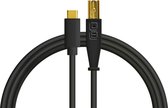 DJ TECHTOOLS DJTT USB-C Chroma Cable black - Kabel voor DJs