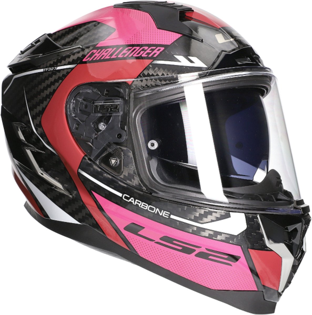LS2 Helm Challenger CT2 Thorn FF327 roze maat M