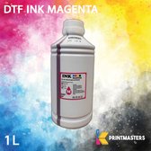 DTF INKT -PRINTMASTERS-MAGENTA-HIGH KWALITEIT-DTF PRINTER-1 LITER-ROOD