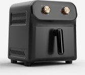 Klarstein Heteluchtfriteuse - Airfryer Oven - 1700 W - 8 Liter - Eenvoudige Bediening & Timer - Air Fryer XL Met 360° Circulatie - Zwart