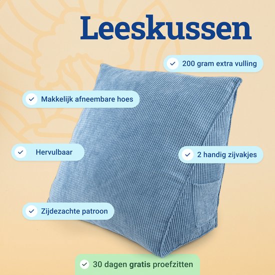 Peanuts Snoopy Leeskussen met Hoge Rugsteun Groot Snoopy– Big Bertha