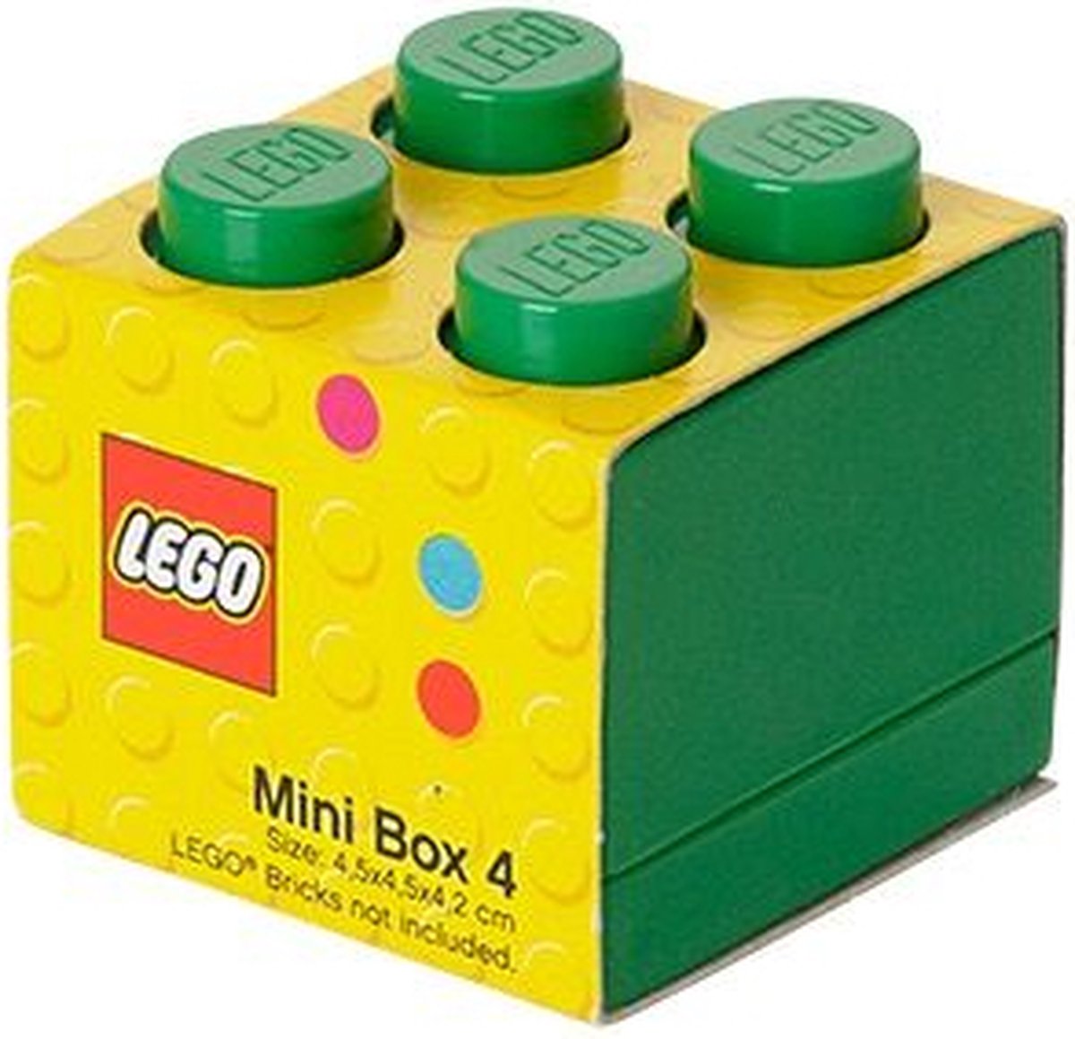 Room Copenhagen LEGO Mini Box Lunchbox 4 Groen opbergdoos thumbnail 3