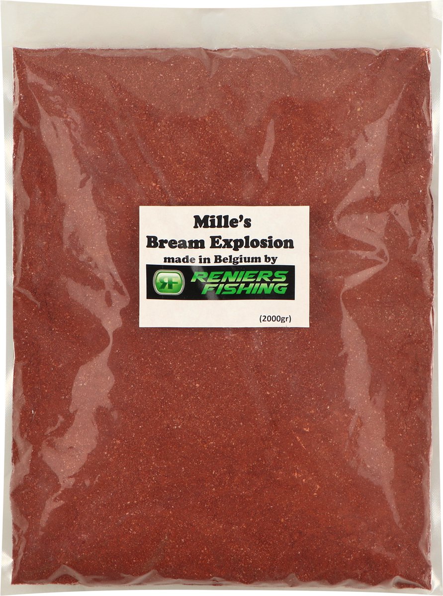 Reniers Fishing Mille's Bream Explosion 2 Kilo - Color : Bruin