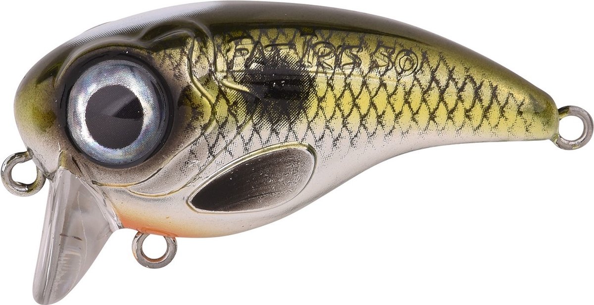 Spro Fat Iris Slow Floating 5cm - 10g (diepte 30-50cm) - Kleur : Shad