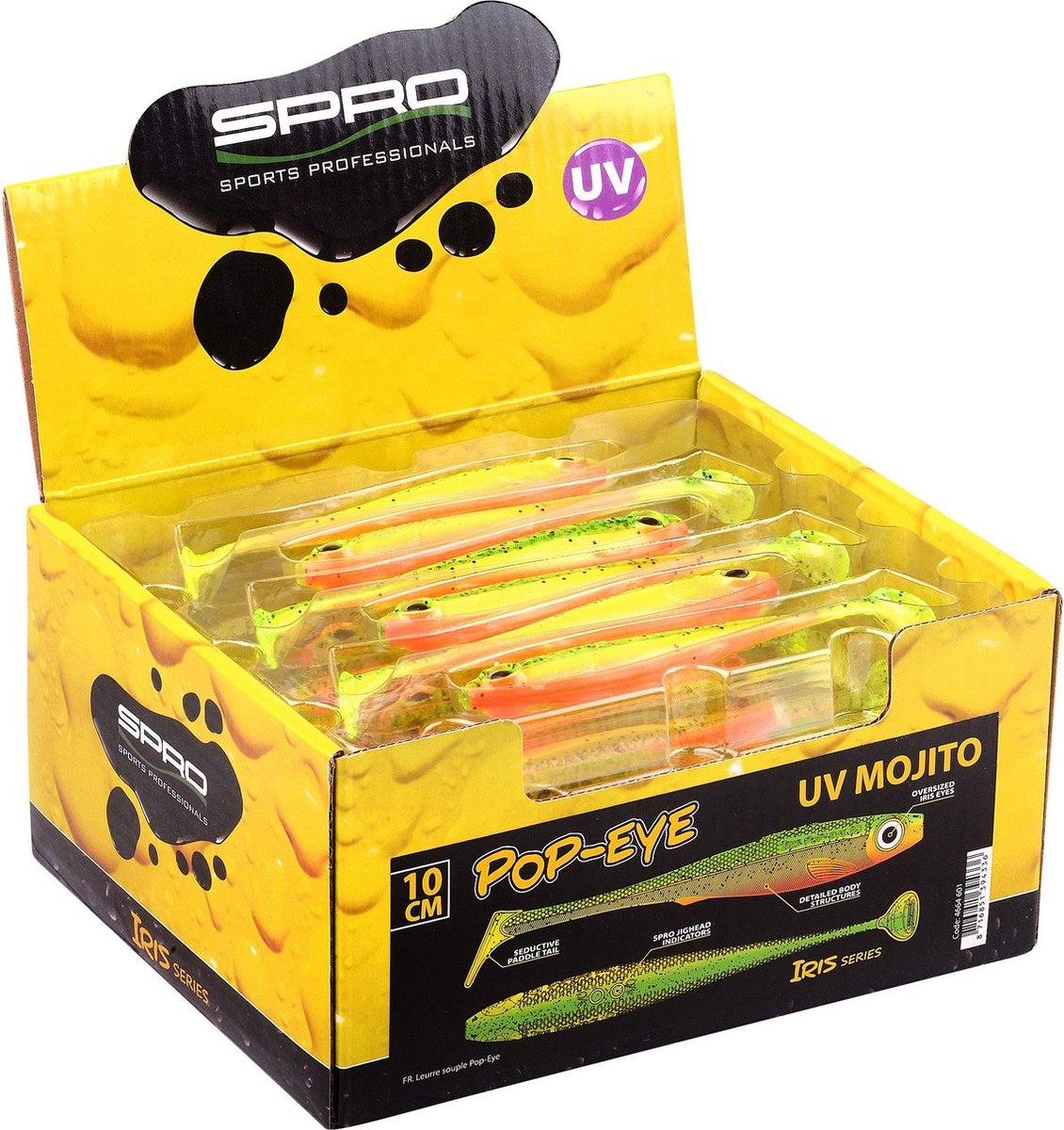 Spro Iris Pop-Eye UV 14cm - Kleur : UV Goby