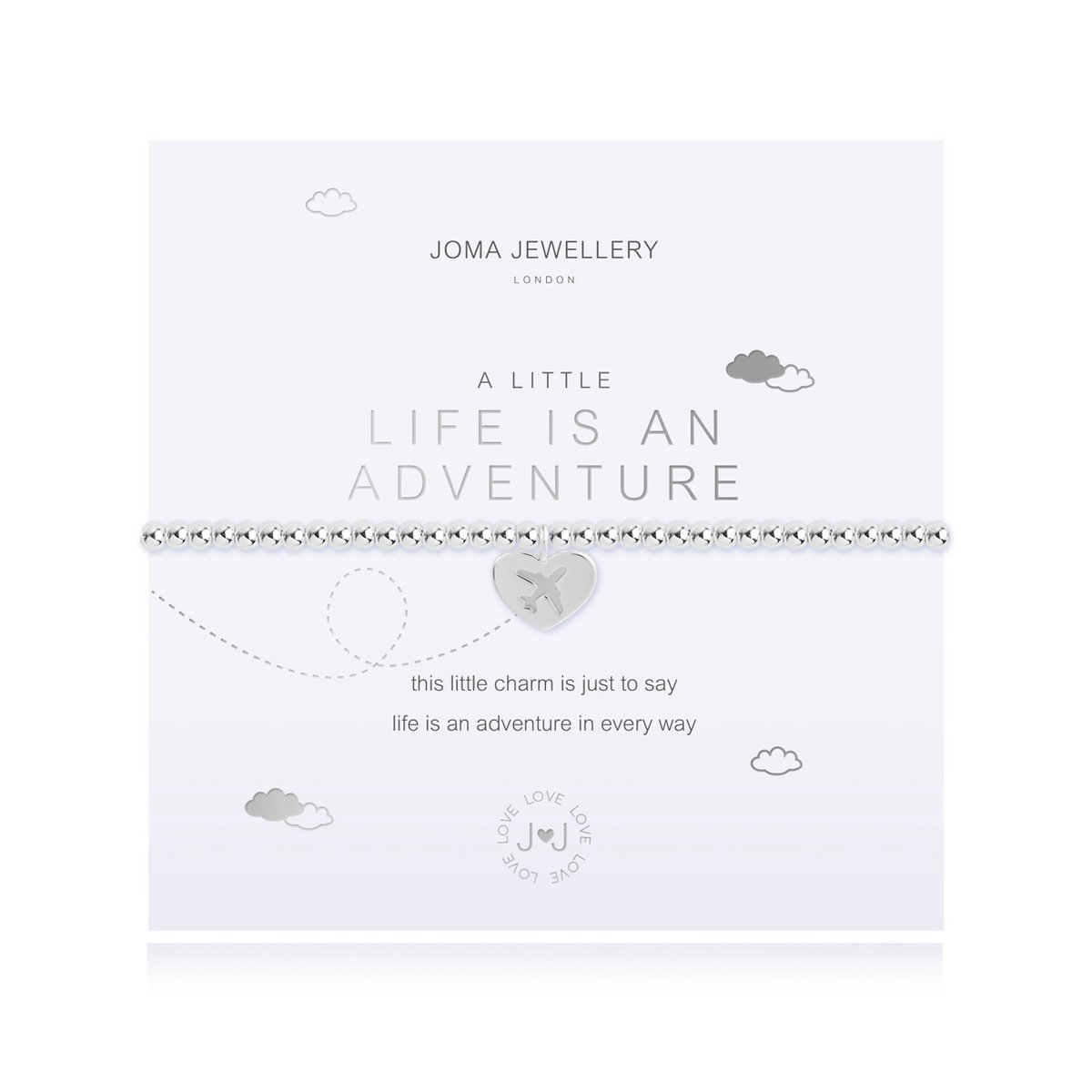 Joma Jewellery - A Little - Life is an Adventure - Armband