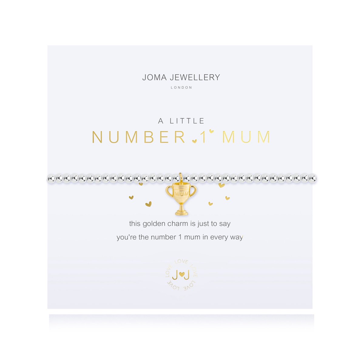 Joma Jewellery - A Little - Number 1 Mum - Armband