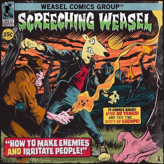 Screeching Weasel - How To Make Enemies And Irritate People (LP) (Coloured Vinyl)