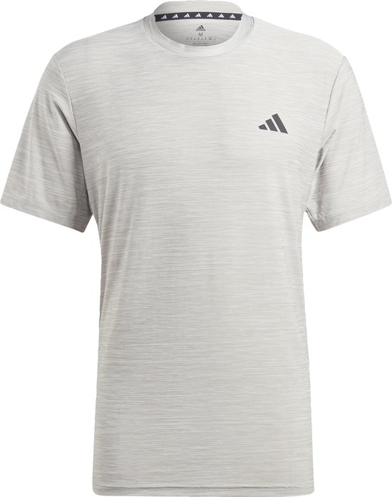Foto: Adidas performance train essentials stretch training t shirt heren grijs l