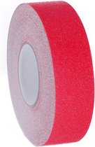 [ 20m x 50mm ] Antislip Tape, Sterke Plakband Beveiligingstape, Verbetert de Grip voor Trappen Tapijtbekleding enz - Binnen en Buiten - Werkveiligheid Huisveiligheid, Rode TKD5035 Red