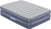 Bol.com Tritech QuadComfort Queen Luchtmatras met Ingebouwde AC Pomp en Antimicrobiële Coating 203 m x 152 m x 51 cm aanbieding
