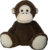 Aap Pluche Knuffel XL 65 cm {Grote pluche monkey XXL groot Plush toy! Speelgoed knuffeldier Aap Teddybeer knuffelbeer vrienden – Aap Olifant Unicorn Eenhoorn Panda Beer}
