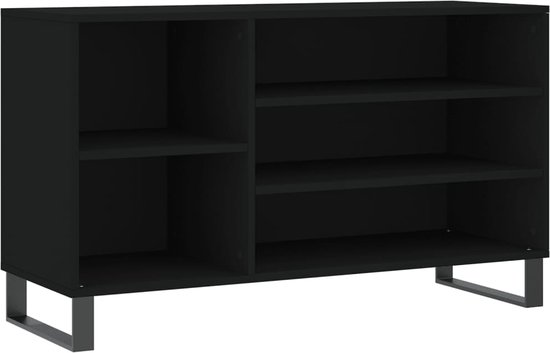 vidaXL-Schoenenkast-102x36x60-cm-bewerkt-hout-zwart