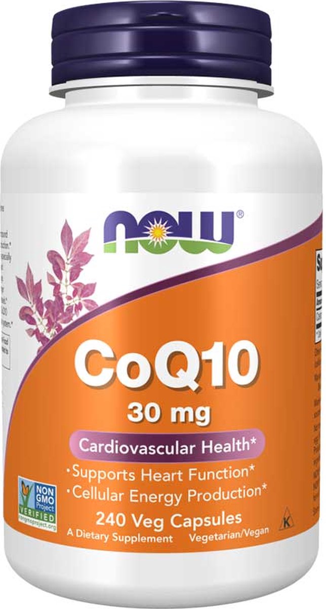 Goedkoopste CoQ10 30mg Now Foods 240v-caps