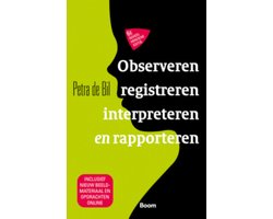 Observeren, registreren, rapporteren en interpreteren