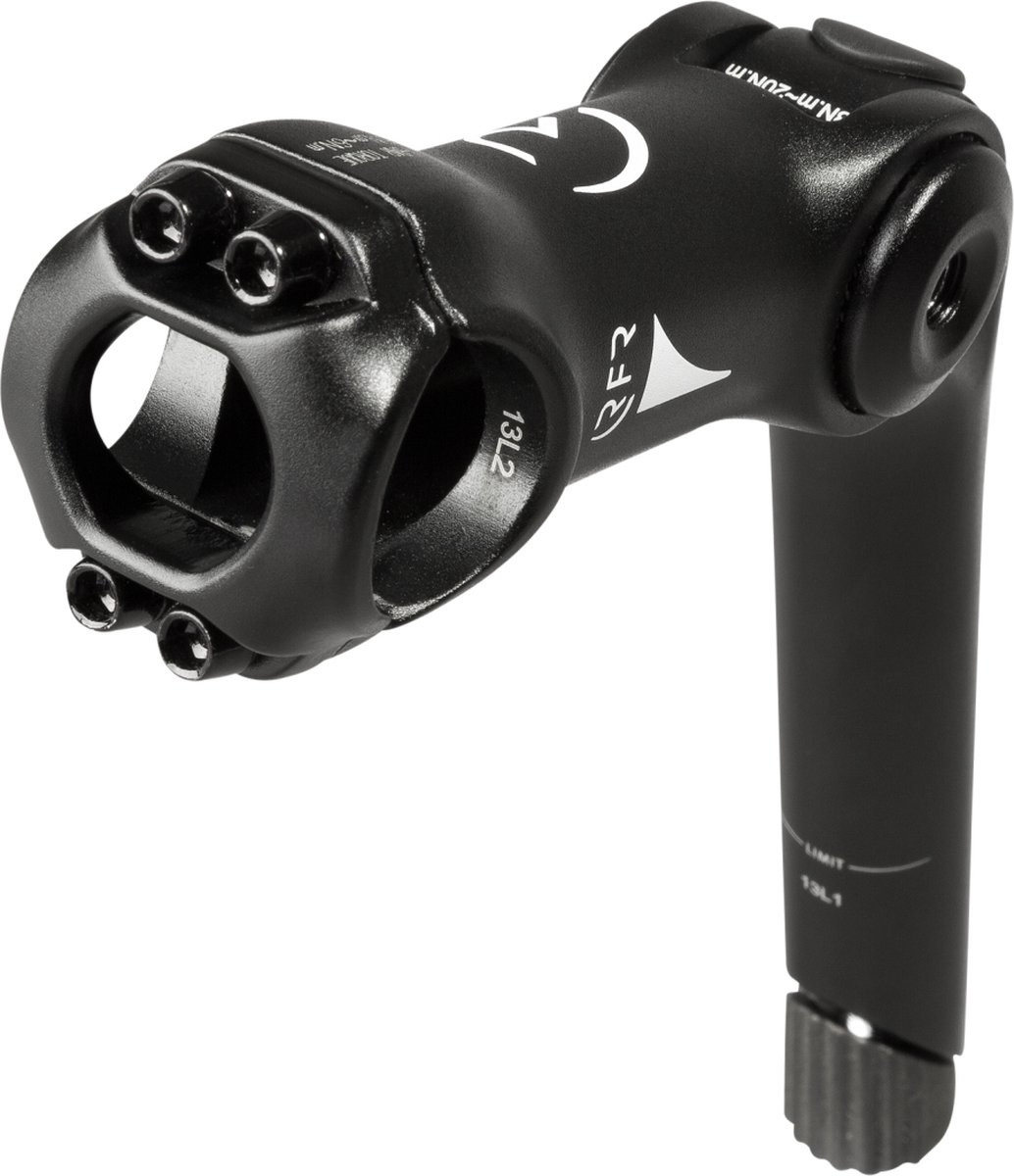 CUBE RFR Adjustable stem Stuurpen met schacht - Stuurnok - 25,4 mm x 105mm - Gesmeed Aluminium - Zwart