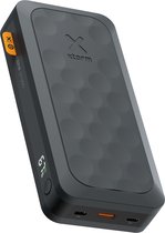 Xtorm Fuel Series 5 67W Powerbank 27000 mAh - LED Display - 2 x USB-C PD / 1 x USB-A - GRS materiaal - Beveiligingsfuncties - Geschikt voor Smartphone, Tablet en Laptop - Zwart