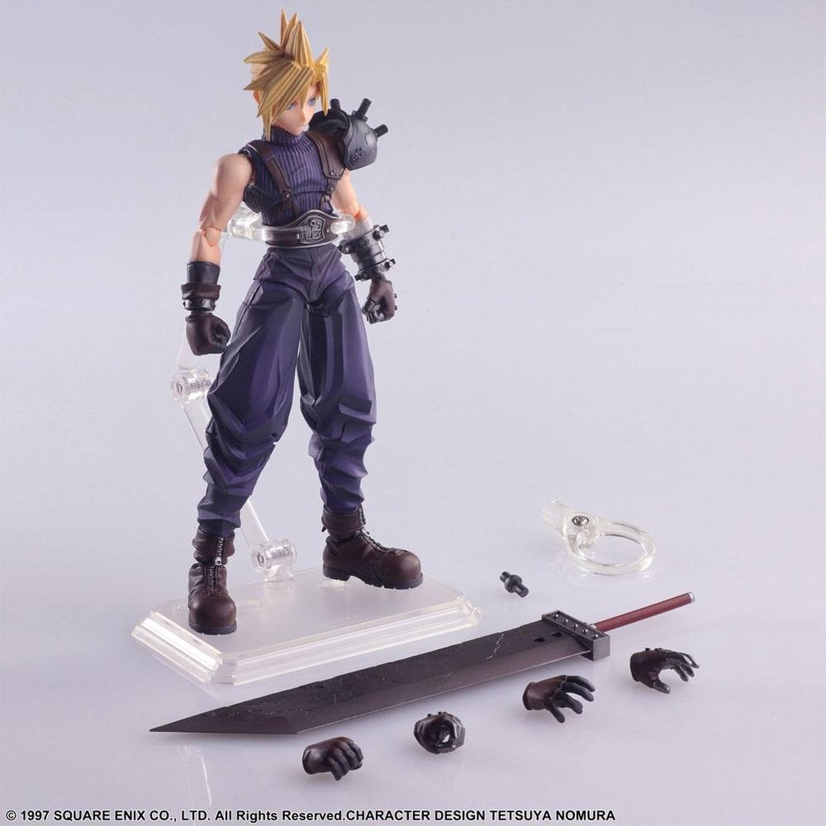 Square-Enix Final Fantasy VII Bring Arts Action Figure Cloud Strife 15 cm Action Figuur