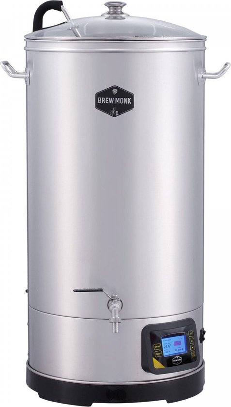 Foto: Brew monk b70 wifi brouwsysteem 65 liter brouwketel maischketel zelf bier brouwen cadeau voor mannen kerst cadeau