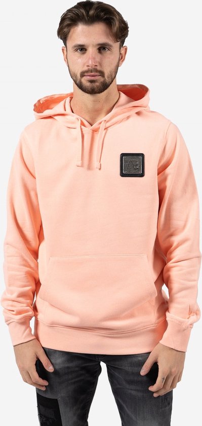 AB Lifestyle Trui Slim Fit Metal Hoodie Apricot Blush Heren Maat XXL bol