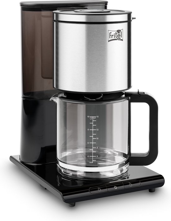 FRITEL koffiezetapparaat CO 2150 Coffee Maker - Koffiepot - 1,5 liter - transparant waterreservoir - 10 grote koppen of 15 kleine kopjes