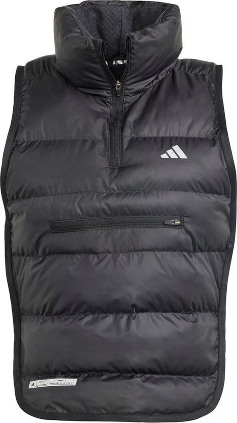 adidas Performance Ultimate Running Conquer the Elements Bodywarmer - Dames  - Zwart- M | bol