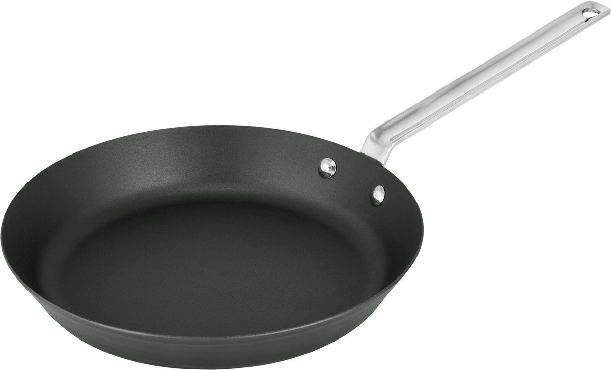 Scanpan - Koekenpan 22cm - Black Iron - Koofstofstaal - Zonder Anti-aanbaklaag