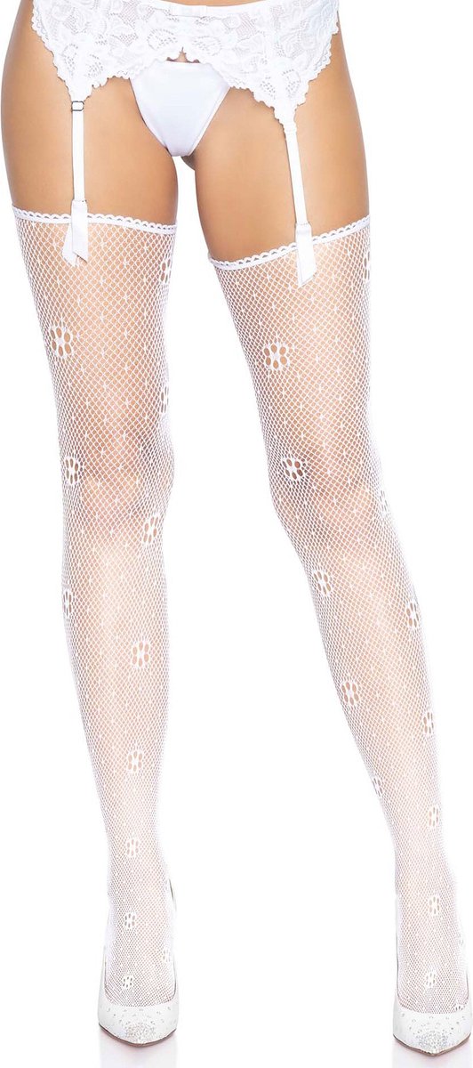 Goedkoopste Daisy dot fishnet stockings