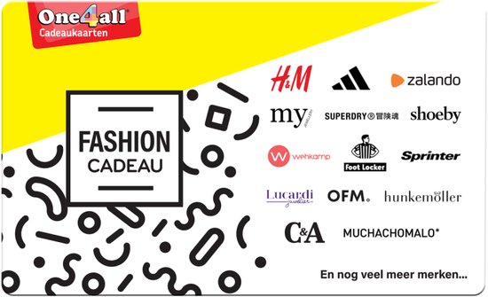 FashionCadeau - Cadeaubon - 50 euro + cadeau enveloppe - FashionCadeau