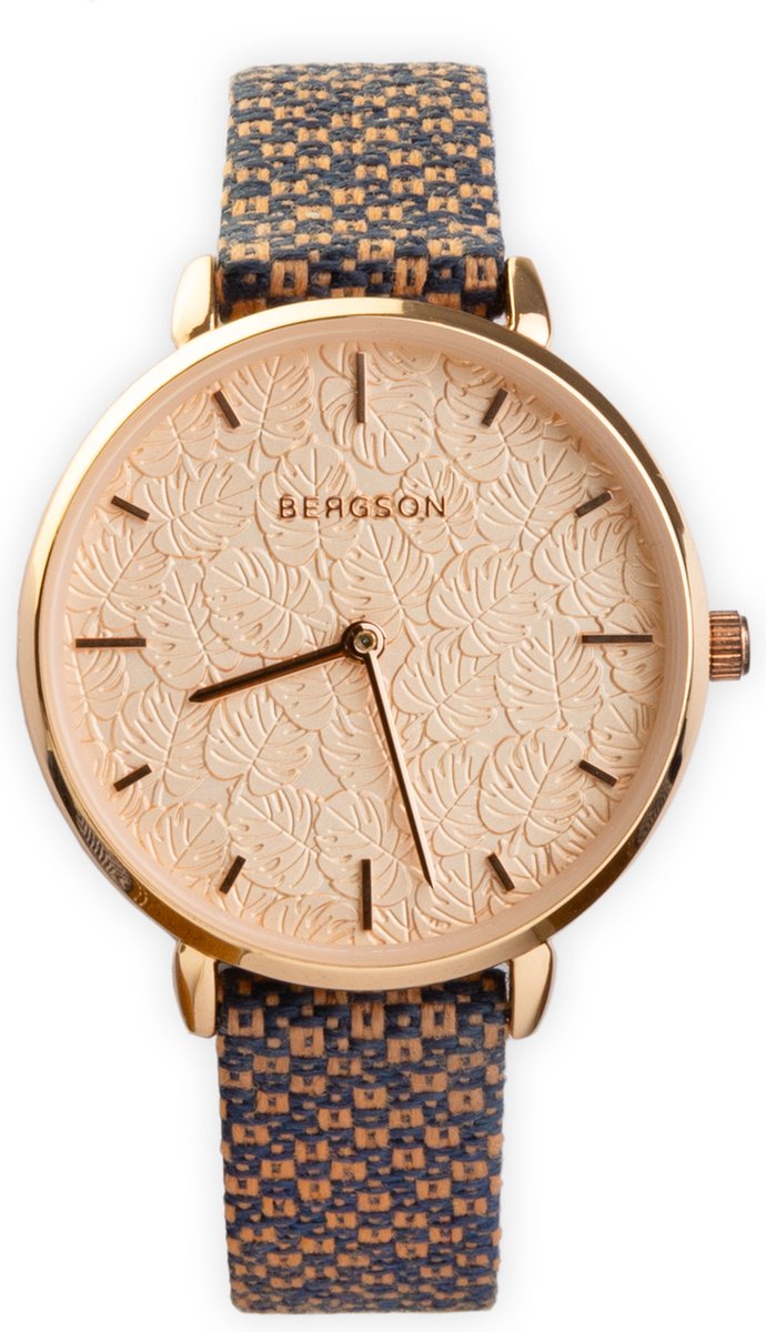 Bergson - Dames Horloge Ocean BGW8615RL20 - Rosekleurig - Ø 33mm